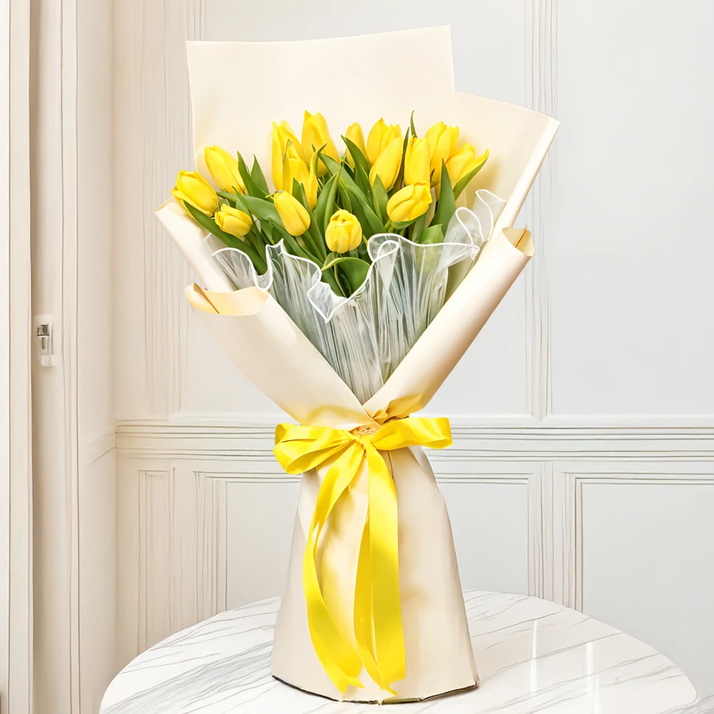 Yellow Tulip Love