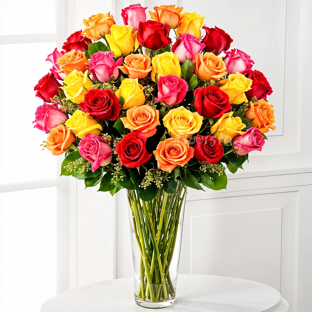 36 Mixed Roses