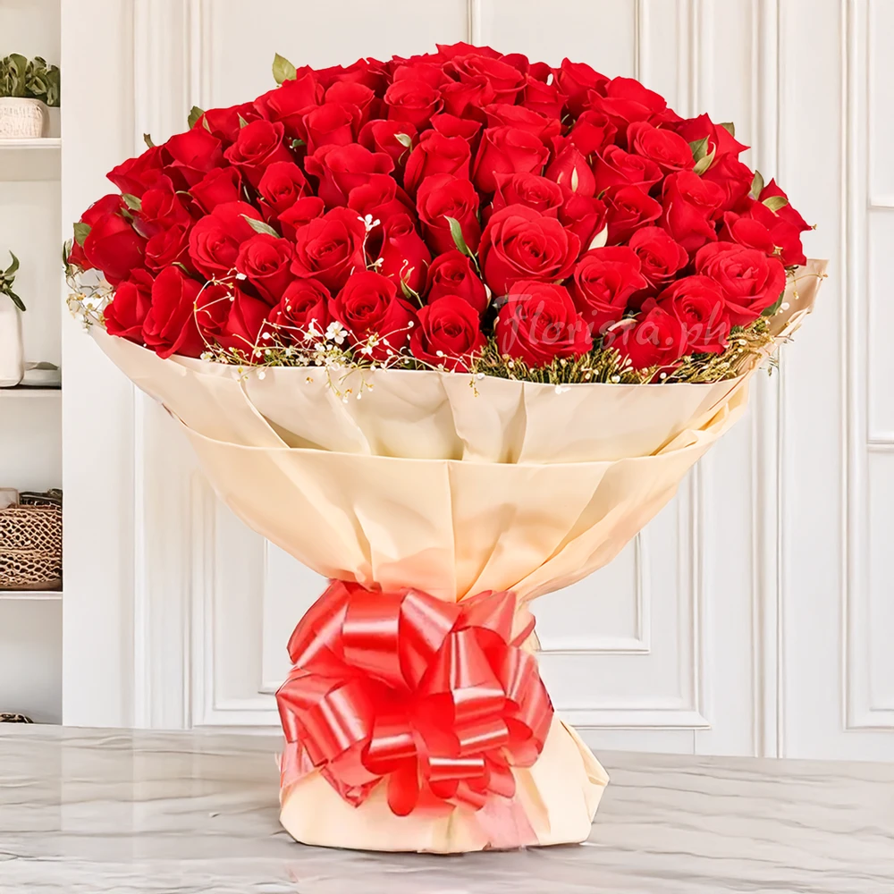 Bouquet of 50 Roses