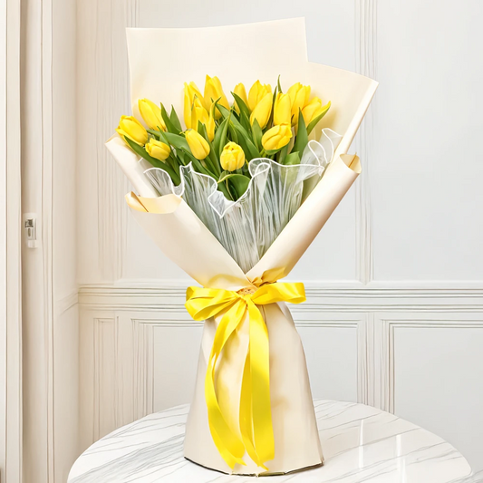 Yellow Tulip Love