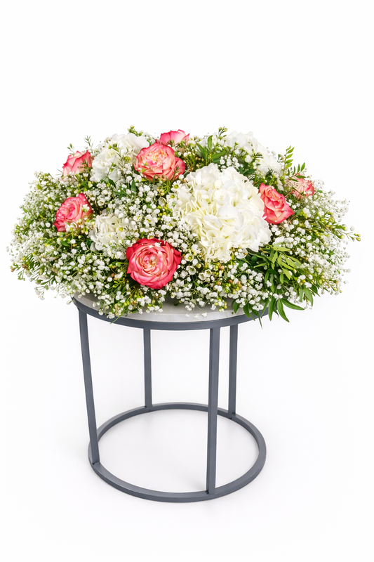 Blush Hydrangea Garden Elegance