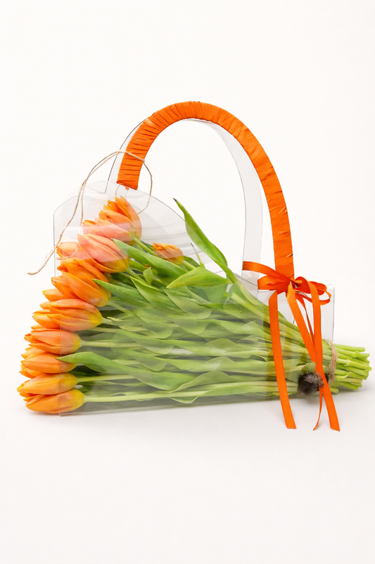 Orange Tulip Luxe Gift Bag