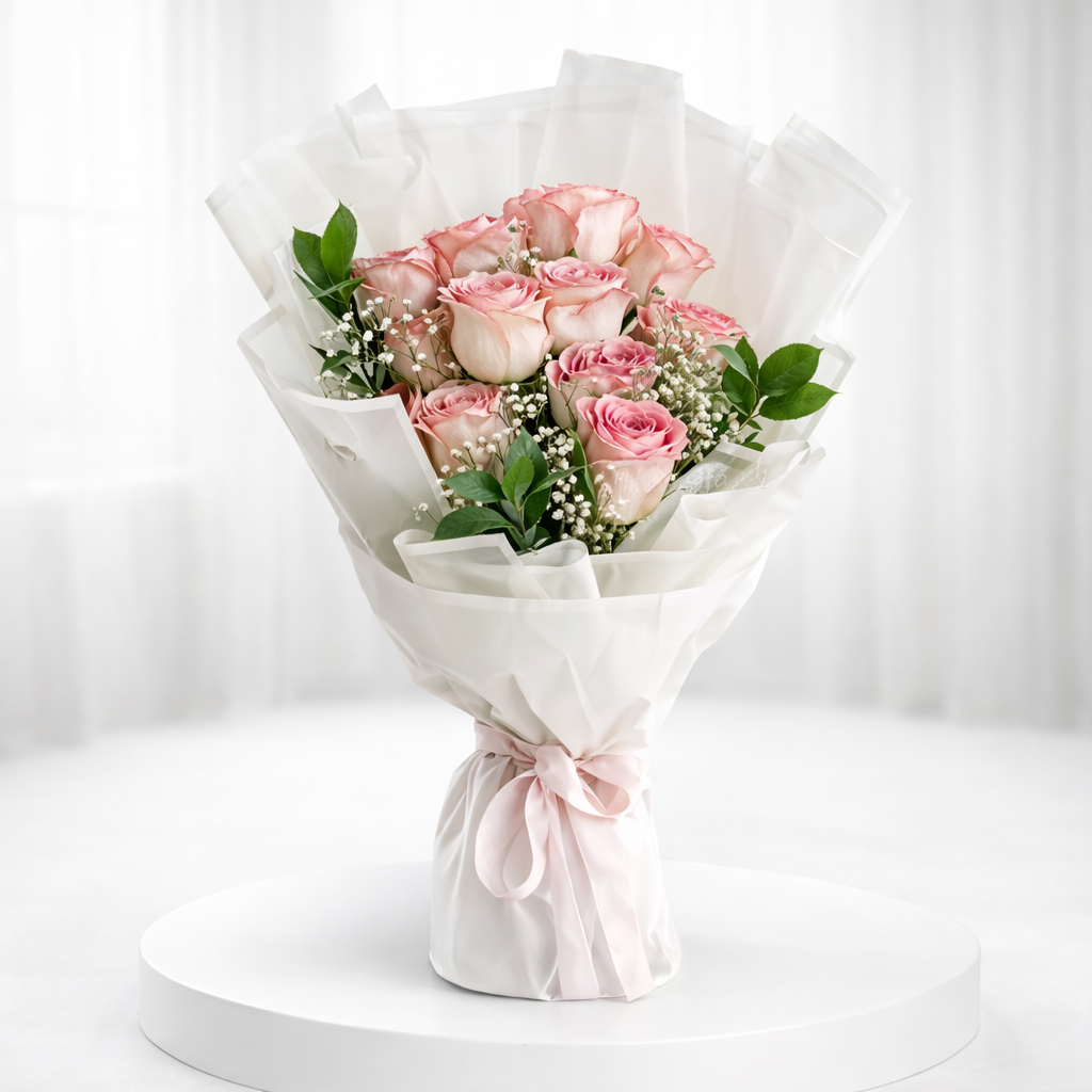 Bouquet of Pink Roses