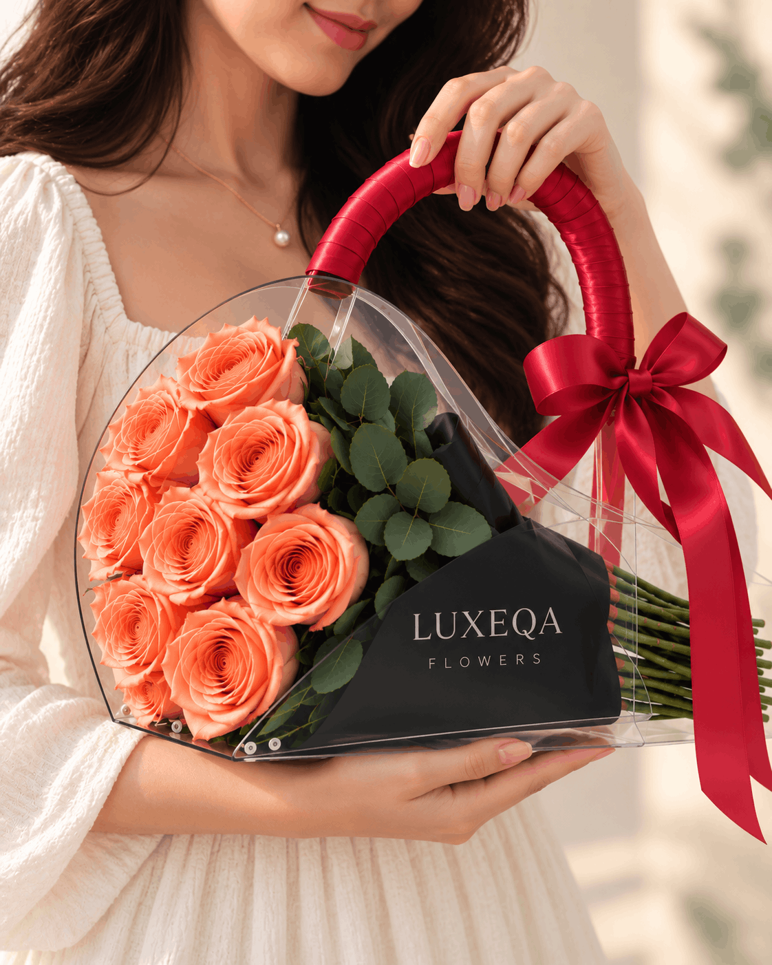 Peach colour Boquet