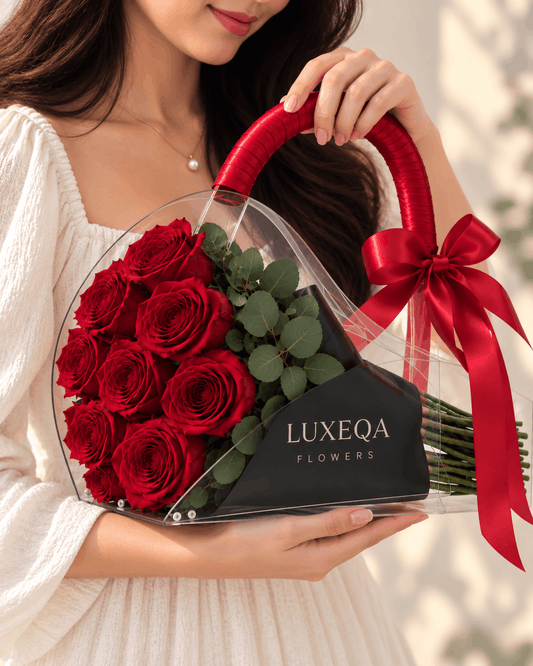 Blood red SIgnature Bouquet