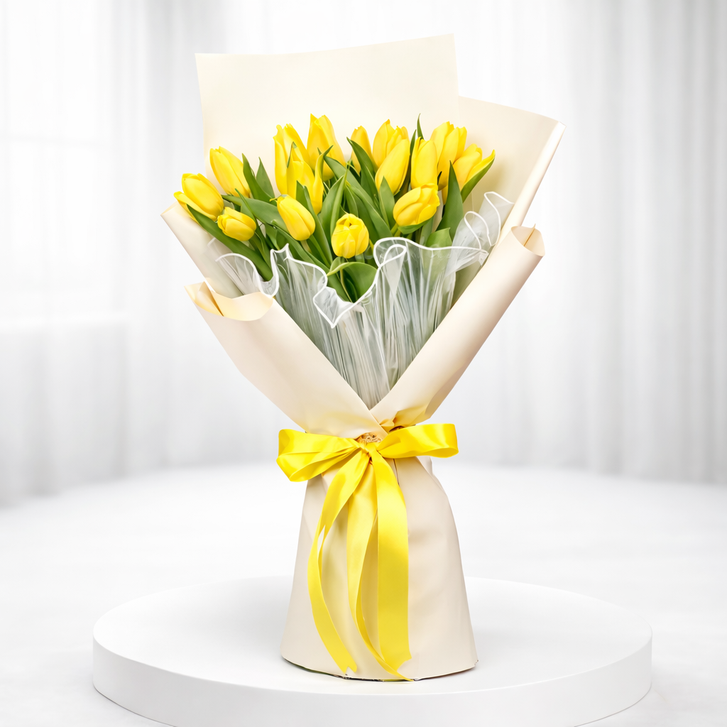 Yellow Tulip Love