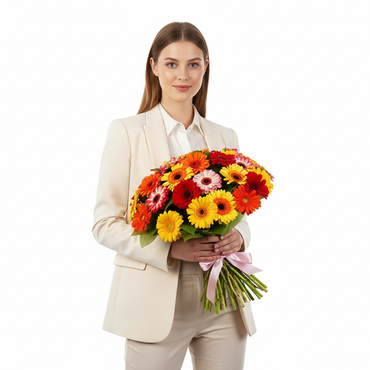 Sunburst Gerbera Joy Bouquet